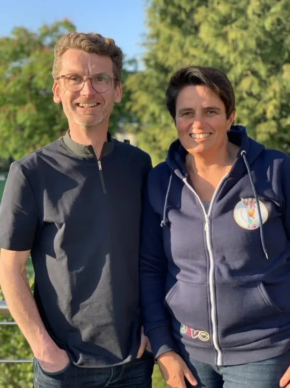 Birgit Neugebauer und Udo Martinschledde